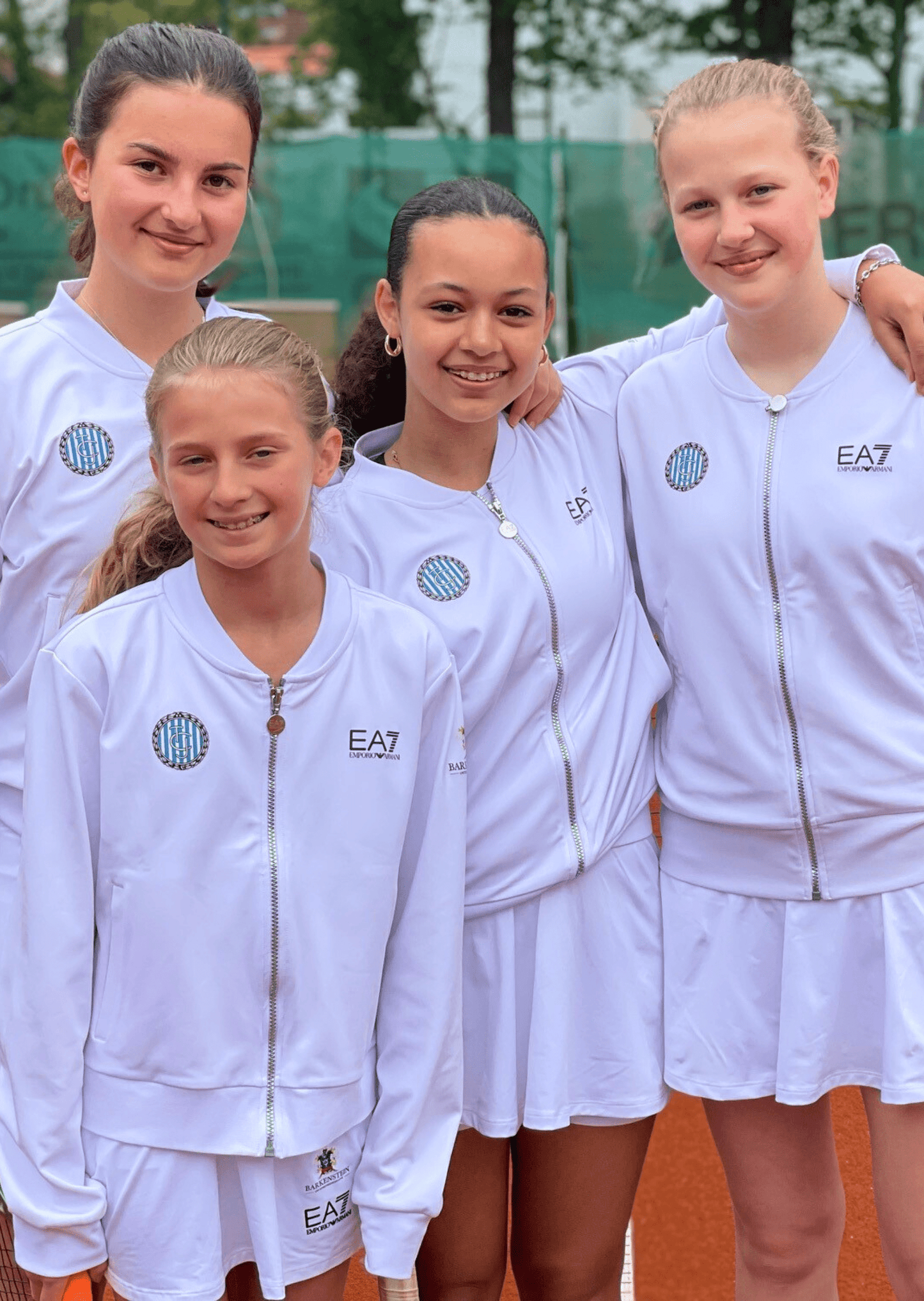 EA7 tracksuit girls